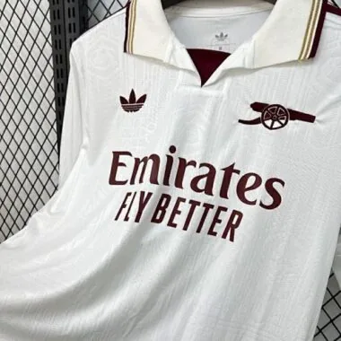25-26 Arsenal Third Away Long Sleeve Kit S-4XL Cheap Football Jersey Wholesale Yupoo