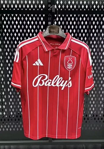 25-26 Nottingham Forest Home Kit S-2XL Cheap Football Jersey Wholesale Yupoo