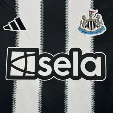 25-26 Newcastle Home Kit Long Sleeves S-2XL Cheap Football Jersey Wholesale Yupoo