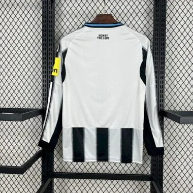 25-26 Newcastle Home Kit Long Sleeves S-2XL Cheap Football Jersey Wholesale Yupoo