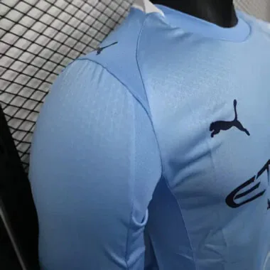 25-26 Players Manchester City Home Kit Long Sleeves Cheap Football Jersey Wholesale Yupoo