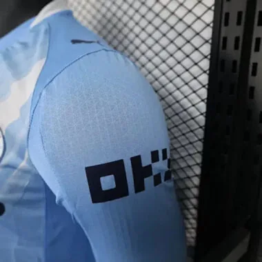 25-26 Players Manchester City Home Kit Long Sleeves Cheap Football Jersey Wholesale Yupoo
