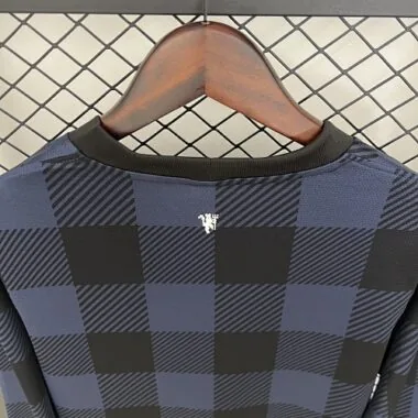 Retro 13-14 Long Sleeve Manchester United Away S-XXL Cheap Football Jersey Wholesale Yupoo