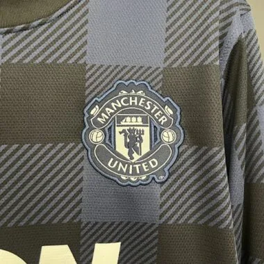 Retro 13-14 Long Sleeve Manchester United Away S-XXL Cheap Football Jersey Wholesale Yupoo