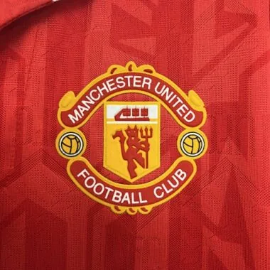 Retro 92-94 Long Sleeve Manchester United Home S-XXL Cheap Football Jersey Wholesale Yupoo
