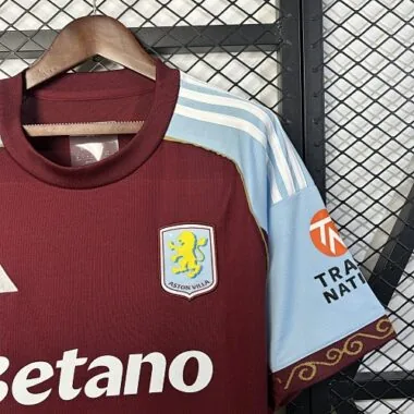 25-26 Aston Villa Home S-4XL Cheap Football Jersey Wholesale Yupoo