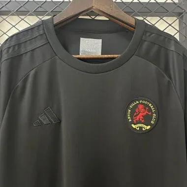 25-26 Aston Villa 125th Anniversary Black S-4XL Cheap Football Jersey Wholesale Yupoo