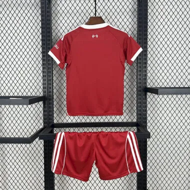 25-26 Kids Liverpool Home Kit 16-28 Cheap Football Jersey Wholesale Yupoo