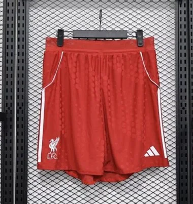 25-26 Players Liverpool Home Shorts Cheap Football Jersey Wholesale Yupoo