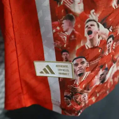 25-26 Players Liverpool Red Special Edition Kit Cheap Football Jersey Wholesale Yupoo