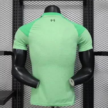 25-26 Players Liverpool Green Goalkeeper Kit Cheap Football Jersey Wholesale Yupoo