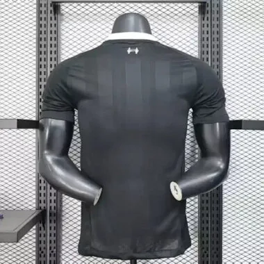 25-26 Players Liverpool Black Goalkeeper Kit Cheap Football Jersey Wholesale Yupoo