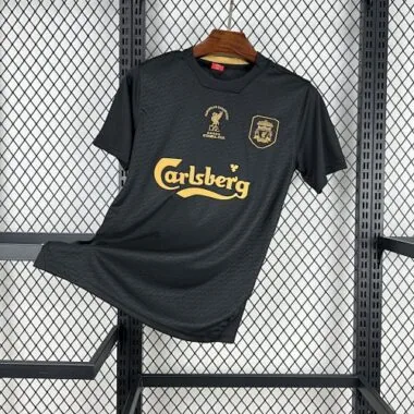 25-26 Liverpool 20th Anniversary Istanbul Black Kit S-2XL Cheap Football Jersey Wholesale Yupoo