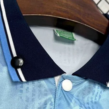 89-91 Retro Manchester City-thuisshirt S-XXL