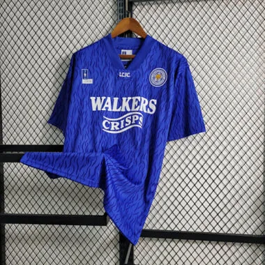 Maglie da calcio retrò del Leicester City (92-94), da casa, taglie S-XXL, a prezzi convenienti