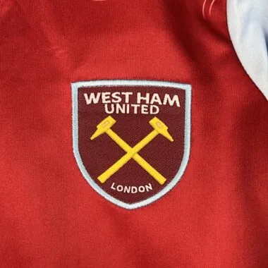23-24 Kids West Ham United Home Size 16-28 Soccer Jersey