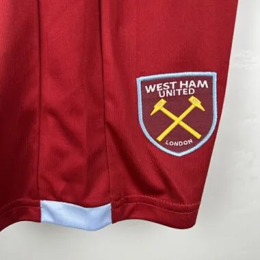 23-24 Kids West Ham United Home Size 16-28 Soccer Jersey