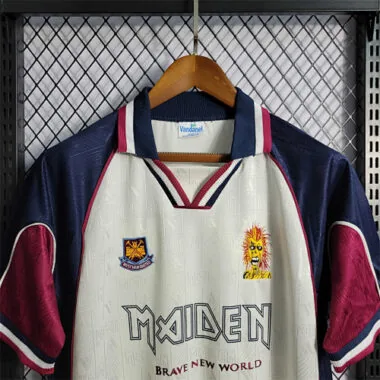 99-01 West Ham Iron Maiden Away Edition
