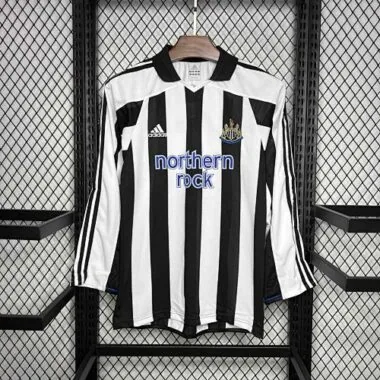 03-05 Newcastle United Home Retro Long Sleeve Kit