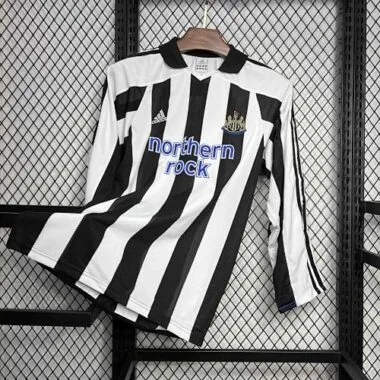 03-05 Newcastle United Home Retro Long Sleeve Kit