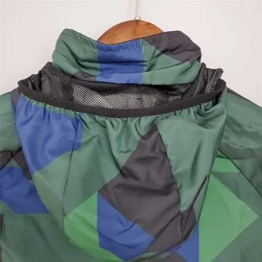 21-22 Tottenham Hotspur Green&Blue Windbreaker