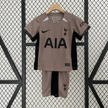 23-24 Tottenham Hotspur third away kid kit Best Soccer Jersey