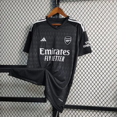 23-24 Arsenal, maglia da portiere nera