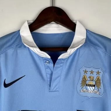 15-16 Retro Manchester City Home S-XXL Soccer Jersey