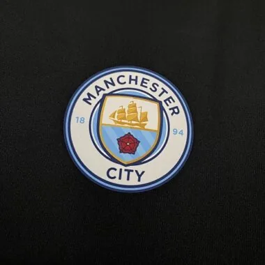 23-24 Manchester City Champion League Black Shirt