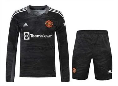 2021/22 Manchester United black goalkeeper long sleeve