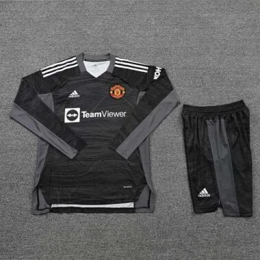 2021/22 Manchester United black goalkeeper long sleeve