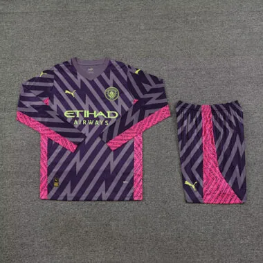 23-24 Manchester City Goalkeeper Long Sleeve Soccer Jerseys Yupoo(2)