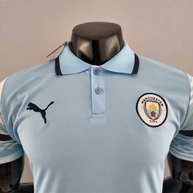 22-23 Manchester City light blue POLO
