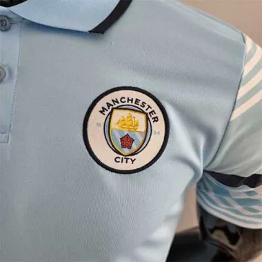 22-23 Manchester City light blue POLO