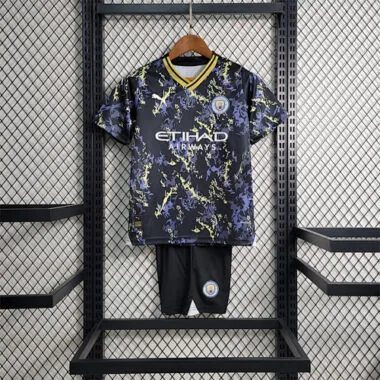 23-24 Kids Manchester City Special Edition Size 16-28 Football Shirt