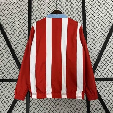 23-24 Manchester City Reversible Windbreaker Red&Blue Double-Sides Jacket Soccer Jersey