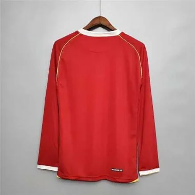 06-07 Manchester United home long sleeve