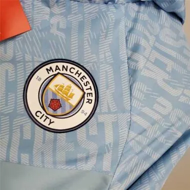 21-22 Manchester City blue windbreaker