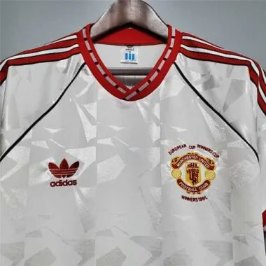 90-91 Manchester United away