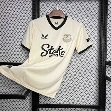 24-25 Everton Away Kit Football Uniform