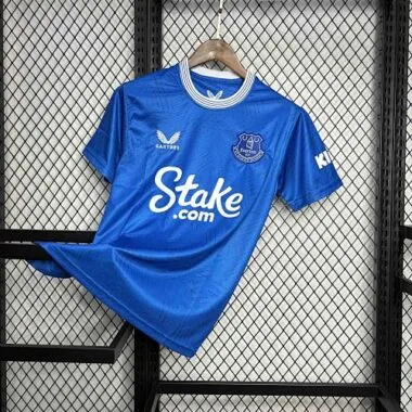 Divisa da calcio dell'Everton per le partite in casa, 24-25