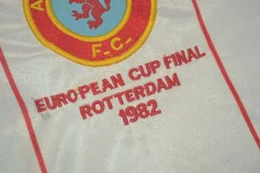 1982 Aston Villa away white