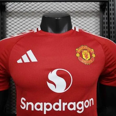 24-25 Manchester United Home Kit Player Version Shirt