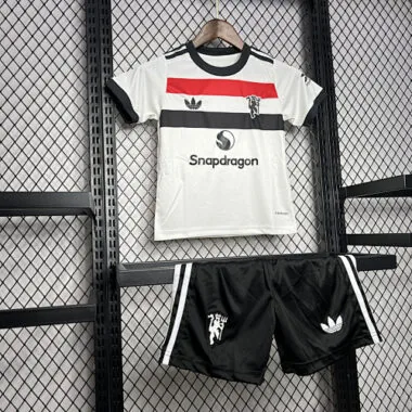 24-25 Manchester United Third Kid Kits Youth Apparels