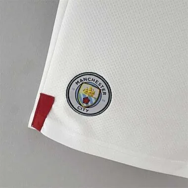 22-23 Manchester City Shorts White