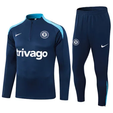 24-25 Chelsea Long Sleeve Training Suit Yupoo