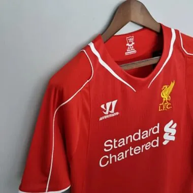14-15 Retro Liverpool Soccer Jersey Home