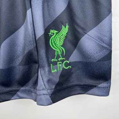 23-24 Kids Liverpool Goalkeeper Black Size16-28 Football Jersey Yupoo