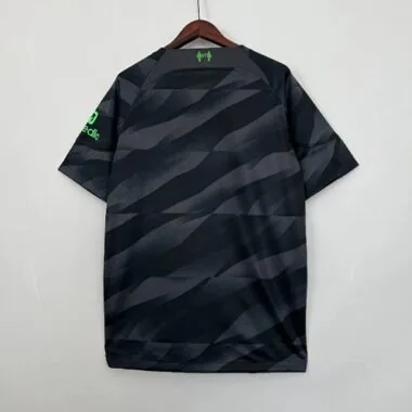 23-24 Liverpool Goalkeeper Soccer Jersey Black