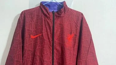 23-24 Liverpool Reversible Windbreaker Red&Purple Double-Sides Jacket Best Jerseys Yupoo